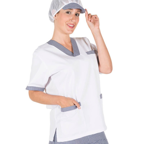 Blusa e foto della ragazza bianca