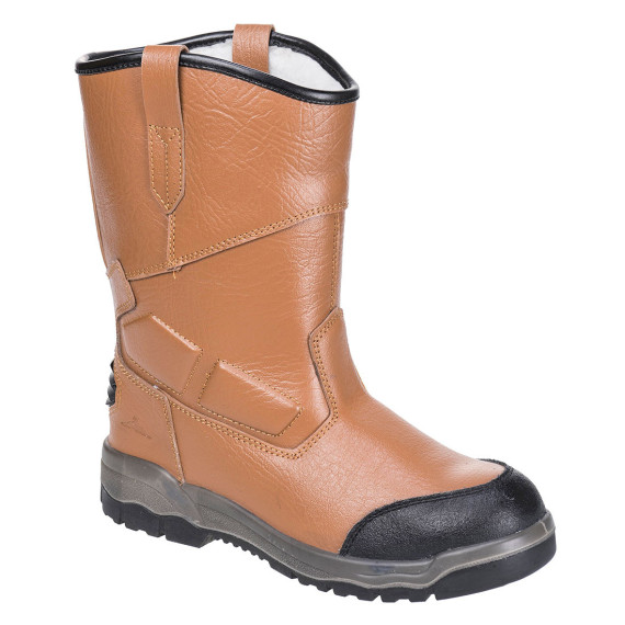 Steelite Rigger Pro S3 Cl boot with wool lining Side gussets PORTWEST FT13