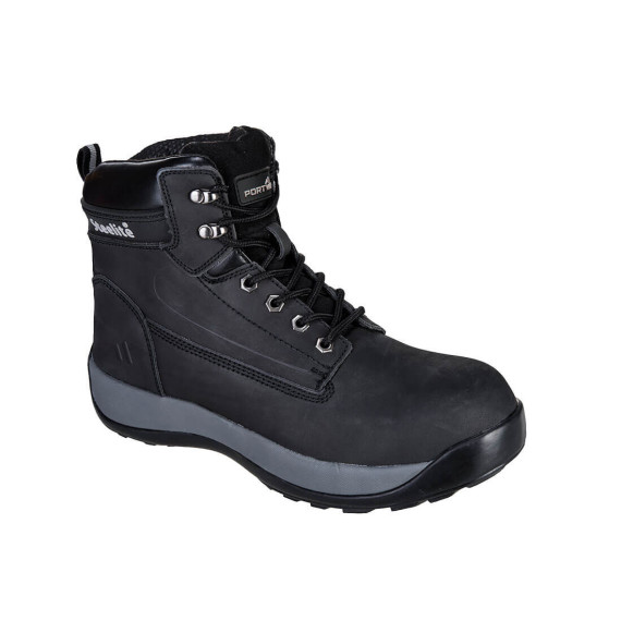 Steelite Constructo Nubuck S3 work boots rubber sole 300ºC HRO PORTWEST FW32