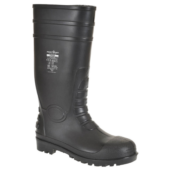 Bota Wellington Total Safety S5 con puntera de acero PORTWEST FW95