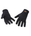 Insulatex lined winter black knitted glove PORTWEST GL13