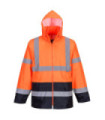 Classic Contrast High Visibility Raincoat - H443