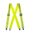 High visibility suspenders for trousers - HV56