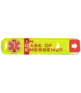 Suporte para identificação (ICE) para vítimas de acidentes PORTWEST ID10