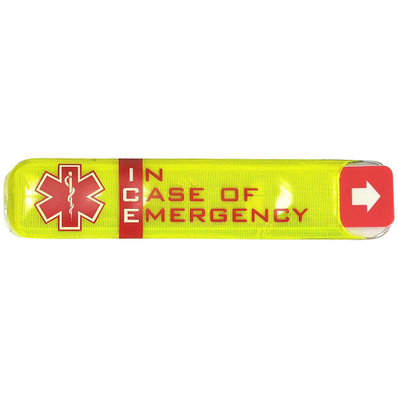 Soporte porta identificación (ICE) para víctimas de accidentes PORTWEST ID10