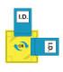 Porta identificazione duale trasparente da cucire PORTWEST ID20