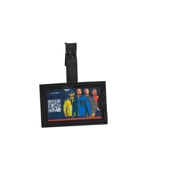 Support d'identification amovible recouvert de PU PORTWEST ID40