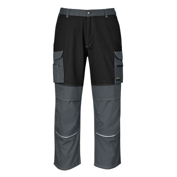 Pantalon de travail Granite noir gris triple couture PORTWEST KS13