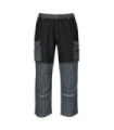 Pantaloni da lavoro Granite nero grigio tripla cucitura PORTWEST KS13