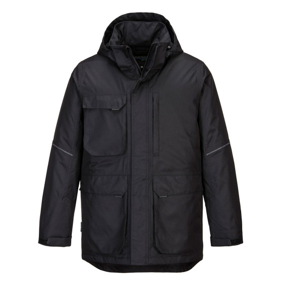 Parka impermeável KX3 forro acolchoado, com fecho PORTWEST KX360
