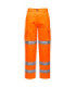 Pantalons haute visibilité pour femmes en polycoton avec poches et bandes réfléchissantes PORTWEST LW71