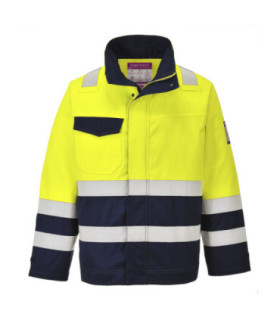 Chaqueta de trabajo de alta visibilidad Modaflame Protección Térmica contra Arco PORTWEST MV25
