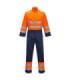 Multi-risk orange/navy Modaflame RIS work sweatshirt PORTWEST MV29