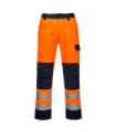 Pantalón de trabajo antiestático RIS naranja/marino PORTWEST MV36