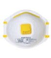 Mascarilha de proteção respiratória com válvula FFP1 PORTWEST P101 (pack 10 unid.)