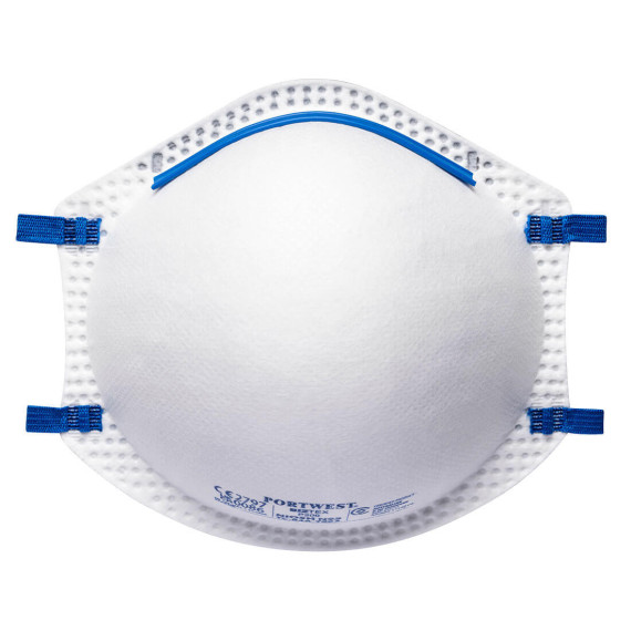Mascarilla de protección FFP2 estilo copa PORTWEST P200 (pack 20 uds)