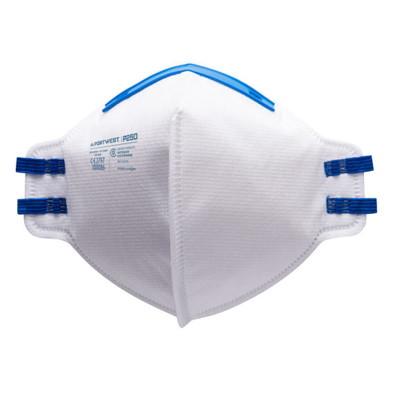 Masque plié plat vertical FFP2 PORTWEST P250