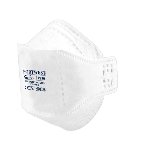 Faltbare kompakte Maske, 7 dynamische Teile EAGLE Dolomite FFP2 PORTWEST P290