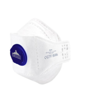 Masque EAGLE 7 points essai Dolomite pliable avec valve FFP2 PORTWEST P291 (pack de 10)