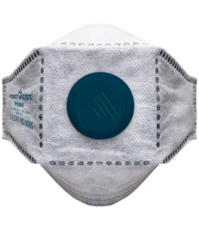 Mascarilha EAGLE dobrável com carbono e válvula FFP2 (Pack10) PORTWEST P292