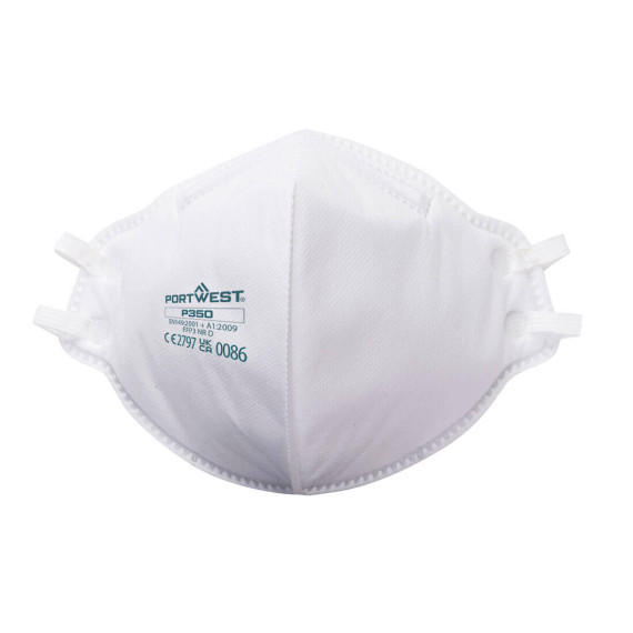 Vertically Foldable Dolomite FFP3 Mask PORTWEST P350 (Box of 20 masks)
