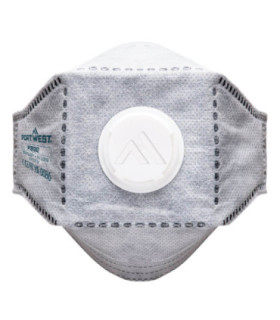 Masque pliable avec couche de carbone, valve EAGLE FFP3 (10 pcs) PORTWEST P392