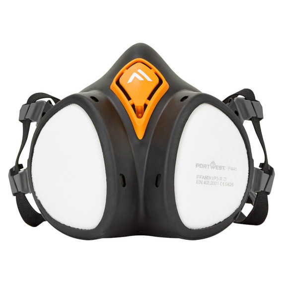 Ready-to-use mask media ABEK1P3, P441 integrated filters PORTWEST
