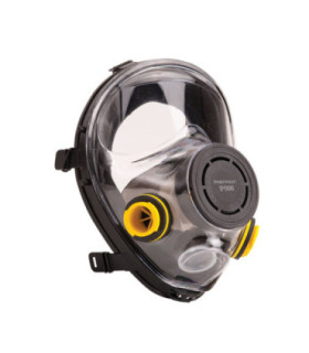 Maschera di protezione respiratoria con connessione a baionetta duale Vienna PORTWEST P500