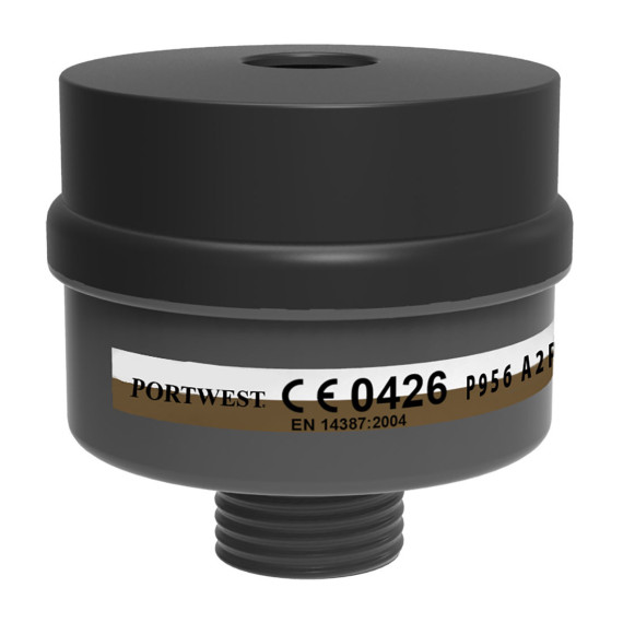 Kombifilter A2P3 für Masken, mit universellem Gewinde PORTWEST P956