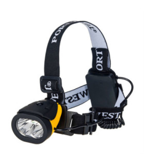 Lampe frontale à tête Dual Power 100 Lumen PORTWEST PA63