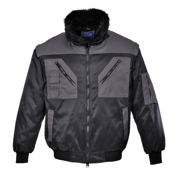 Bicolor multi-purpose Pilot jacket Texpel stain treatment PORTWEST PJ20