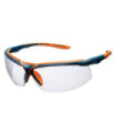 Gafas de seguridad de doble color, con protector de cejas coinyectado Mega KN PORTWEST PS13