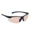 Occhiali di sicurezza con doppia lente e con morbido ponte nasale in gomma Blue Light Blocker PORTWEST PS17