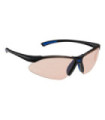 Óculos de segurança com lentes duplas e ponte nasal suave de borracha Blue Light Blocker PORTWEST PS17