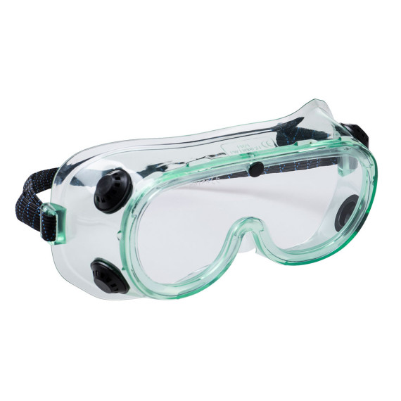 Óculos de proteção com ventilação lentes de acetato Portwest Chemical PS21