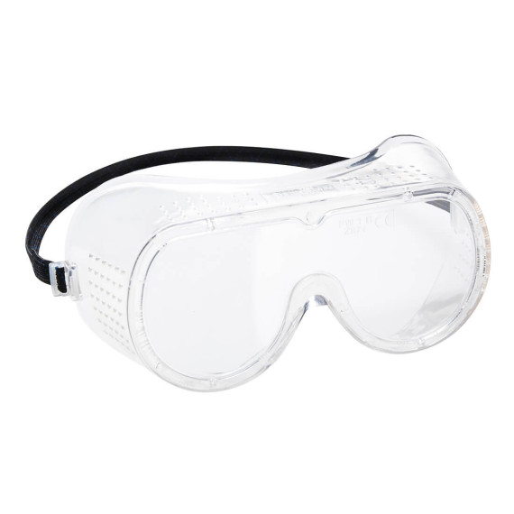 Glasses for work with direct ventilation translucent lens PORTWEST PW20