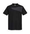 T-shirt PW2 à manches courtes en tissu poly-cotton haut de gamme PORTWEST PW211