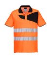 PW2 high visibility short sleeve pole - PW212