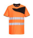 Camiseta de alta visibilidad PW2 moderno panel de contraste de manga corta PORTWEST PW213
