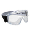 Gafas panorámica con protección UV, banda elástica Challenger PORTWEST PW22