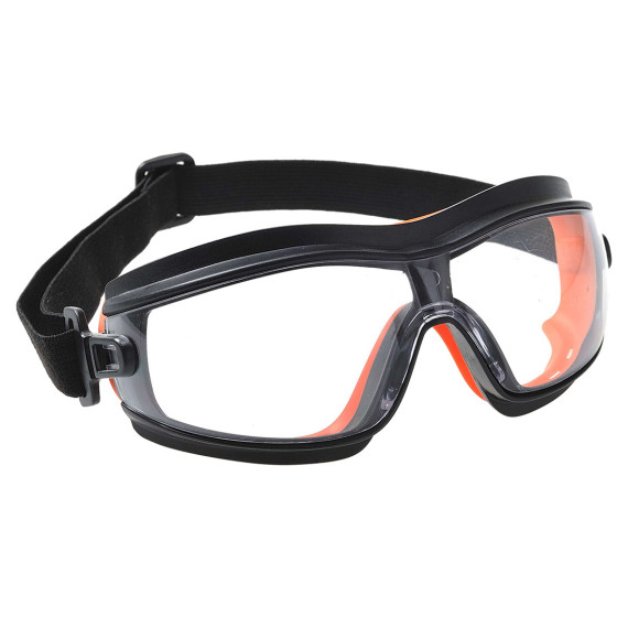 Slim safety goggles with adjustable system PORTWEST PW26