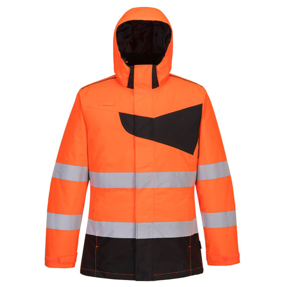 Chaqueta impermeável PW2 de alta visibilidade para inverno imagem corporativa PORTWEST PW261