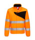 Giacca polare PW2 Hi-Vis ad alta visibilità con nastri riflettenti PORTWEST PW274