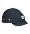 Chapéu anti-choque com LED recarregável por USB (visor curto) PORTWEST PW29