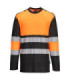 Camiseta bicolor PW3 de alta visibilidade de tecido de ponto PORTWEST PW312