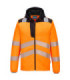 Abrigo polar de Alta Visibilidad bicolor con capucha parte interior afelpada PORTWEST PW335