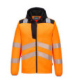 Veste polaire de Haute Visibilité bicolore avec capuche partie intérieure en polaire PORTWEST PW335