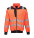 Sweatshirt de haute visibilité avec col et poignets côtelés, fermeture éclair Ezee Zip et 3 poches zippées PORTWEST PW370