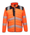 A.V bicolor padded jacket with reflective tapes, Insulatex inner lining PORTWEST PW371