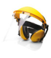 Kit de proteção facial e auditiva PORTWEST PW90